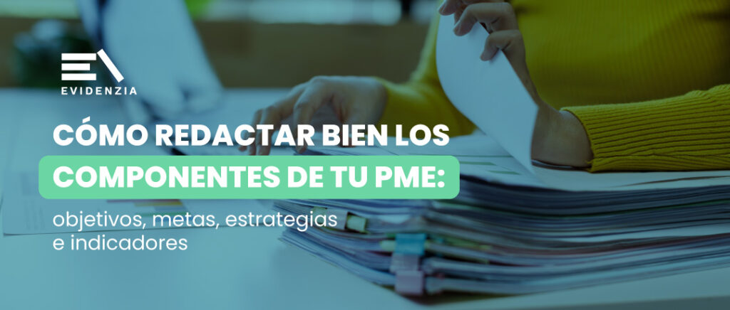 Cómo redactar los componentes del PME de un colegio