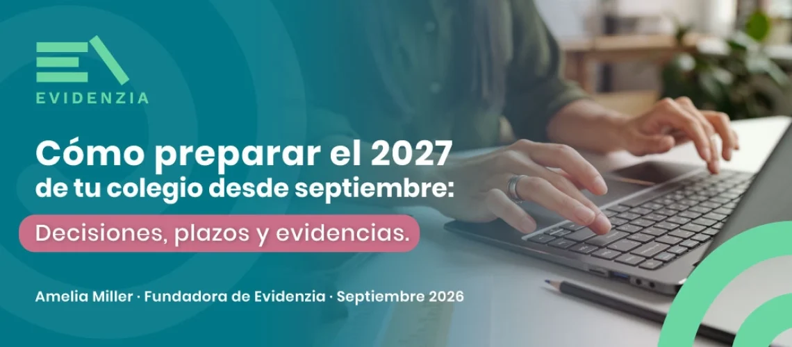 Preparación del PME 2027 en colegios con decisiones y evidencias desde septiembre