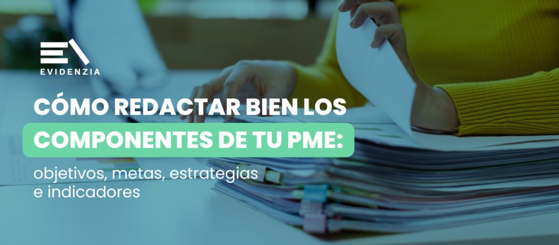 Cómo redactar los componentes del PME de un colegio